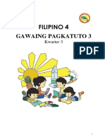 Filipino 4: Gawaing Pagkatuto 3