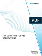 Fan Solutions For All Applications: The Program
