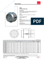 Direct driven bifurcated fan construction guide