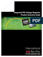 Integrated POL Voltage Regulator Product Selection Guide
