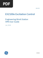 GEH-6795-EX2100e Excitation Control Engineering Work Station HMI User Guide