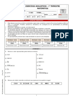 2019 - Exercicios Avaliativos - Matematica - Cassiana - 6ano - 21-03