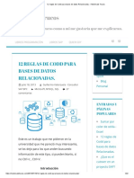 12 Reglas de Codd para Bases de Datos Relacionadas. - Medievals Trucos