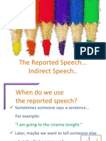 Reported Speech New