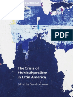The Crisis of Multiculturalism in LatinAmerica LECHMANN