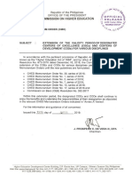 Extension of Validity 2019 List of COE and CODs Compressed