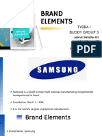 Brand Elements of Electronics and Chocolate Industry