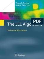 The LLL Algorithms