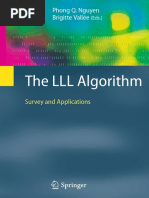 The LLL Algorithms