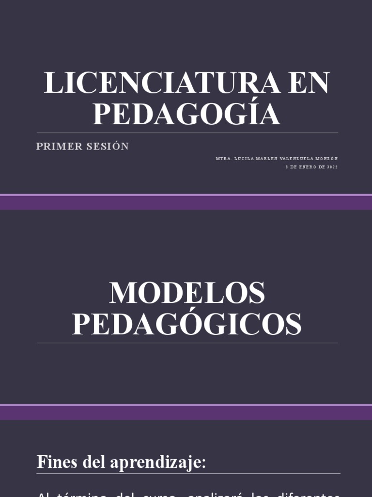 Modelos Pedagógicos Contemporáneos | PDF | Aprendizaje | Evaluación