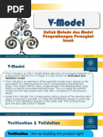 V-Model: Kuliah Metode Dan Model Pengembangan Perangkat Lunak