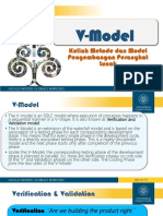 V-Model: Kuliah Metode Dan Model Pengembangan Perangkat Lunak