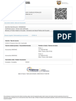 Ronquillo Holguin Charles - Certificado de Vacunacion