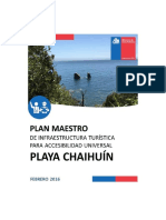 Material Complementario - Plan Maestro de Infraestructura TurÃ Stica para Accesibilidad Universal Playa ChaihuÃ N