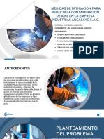 Medidas de Mitigacion para Reducir La Contaminacion de Aire en La Empresa Industrias Ancalayo S.a.c."