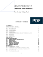 La Innovación Tecnológica y La Transformación Del Pensamiento