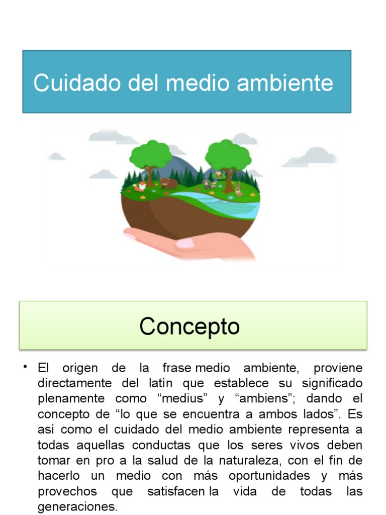 Cuidado y Protección del Medio Ambiente | PDF | Contaminación | Residuos