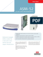 Asmi-52: 2/4-Wire SHDSL Modem/Multiplexer