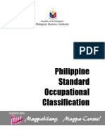 2012 Philippine Standard Occupational Classification