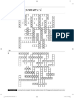 9 Shopping Crossword