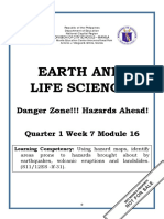 SCIENCE - Q1 - W7 - Mod16 - Earth and Life Science (Geologic Hazards)