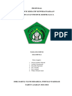 PROPOSAL PKK Kripik Kaca