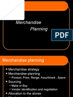 Retail Merchandise Planning