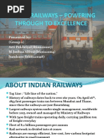 Indian Railways - Powering Through To Excellence