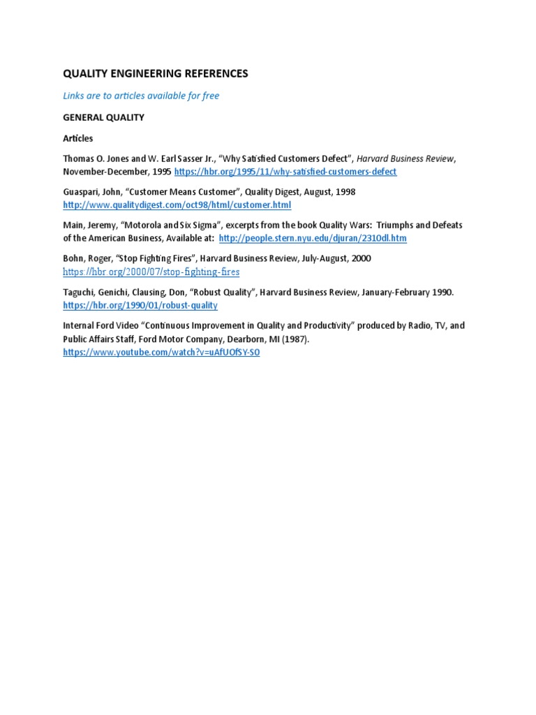 Clausing 2285: Robust Quality Insights | PDF | Statistics | Design Of ...
