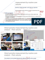 Direct Porosity Measurement by Routine Core Analysis - Pore Volume