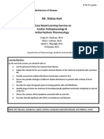 Cardiac Pathophysiology & Antiarrhythmic Pharmacology Case Study