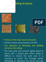 Milling pulses for protein-rich dal