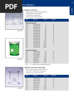 13 Beaker Glass Pyrex 1000ml