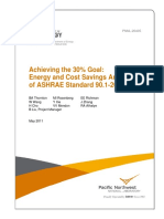 Achieving the 30% Goal: Energy and Cost Savings Analysis of ASHRAE Standard 90.1-2010
