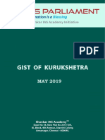 Gist of Kurukshetra May 2019 Www.iasparliament