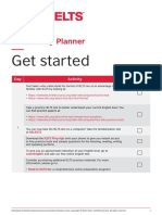 Get Started: IELTS Study Planner