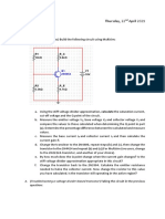 Lab Exercises 5: Thursday, 22 April 2021