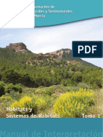 Manual de Interpretación de Los Hábitats Naturales y Seminaturales de La Región de Murcia 1