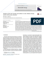 Analysis of Heat Transfer and Airflow in Solar Chimney Drying System