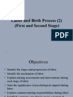 Labor and Birth Process (2) (First and Second Stage)