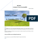 Art #012 How To Upload A Tree To Ancestrydna: Link Your Dna To Your Existing Ancestry Tree