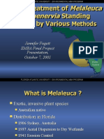 Melaleuca Quinquenervia: Cost of Treatment of Standing Biomass by Various