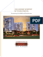 Ambience Creacions - Sector 22, Gurugram