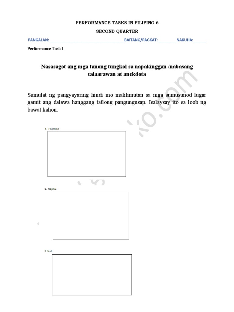 Filipino 6 Q2 | PDF