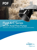 Flygt A-C Series: WCXH Axial Flow Pumps