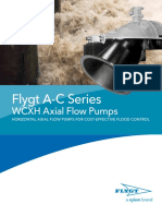 Flygt A-C Series: WCXH Axial Flow Pumps