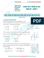 (Cô Ngọc Huyền LB) Phong Tỏa ý Tưởng Bài VD-VDC Hàm Số - Buổi 3