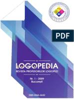 Revista Logopedia NR 1 2009