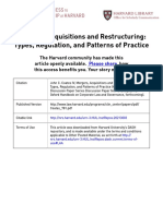 Mergers, Acquisitions and Restructuring