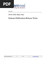 Schema Publication Release Notes: 2018A XML Object Suite